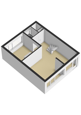 Floorplan - Ratelaar 64, 7322 GR Apeldoorn